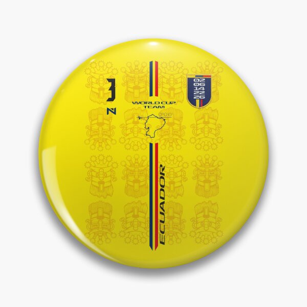 Item preview, ECUADOR DIABLO MUNDIAL YELLOW TRI designed and sold by MUNZdesign.