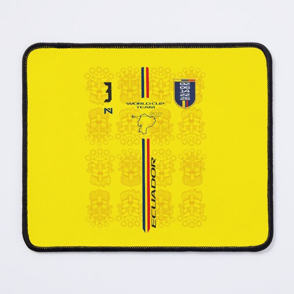 Item preview, ECUADOR DIABLO MUNDIAL YELLOW TRI designed and sold by MUNZdesign.