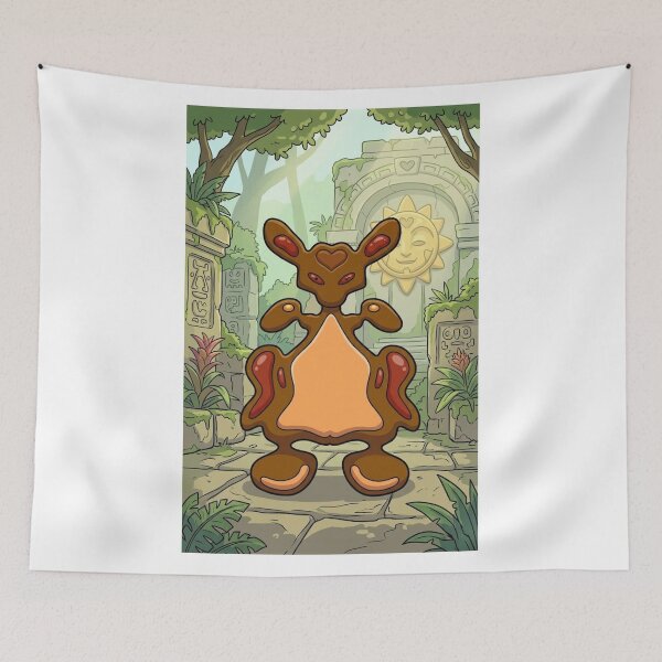 Item preview, Orange Monster in Enchanted Forest designed and sold by AirCrayons27.