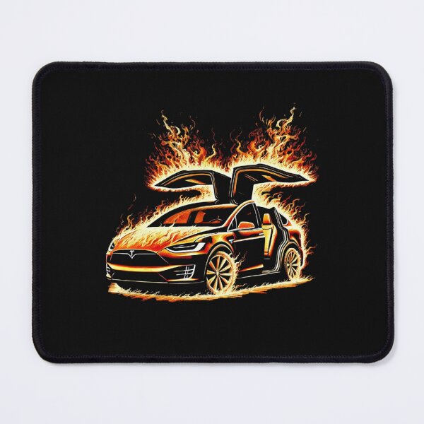Item preview, Tesla Model X Electric SUV Blueprint Style Design | EV Enthusiast Graphic designed and sold by TEEJAMBOREE.