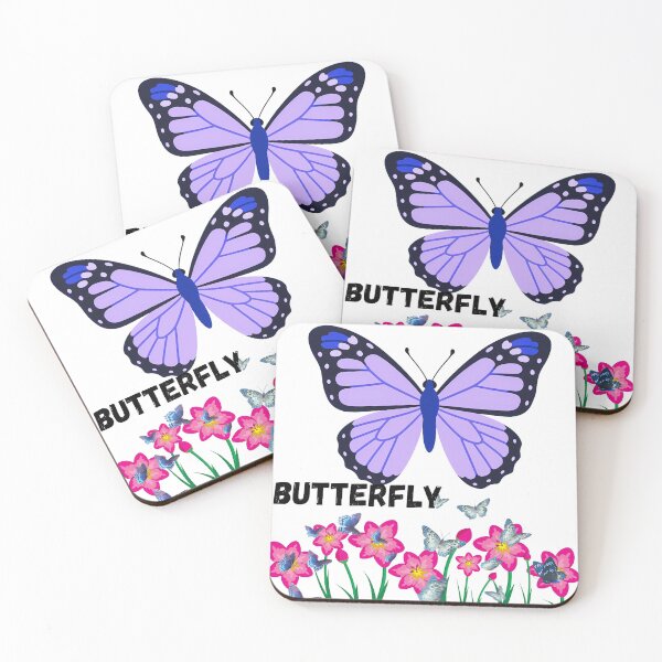 Item preview, Beautiful Butterfly Floral Garden Aesthetic Nature T-Shirt designed and sold by vibecraft_studio2.