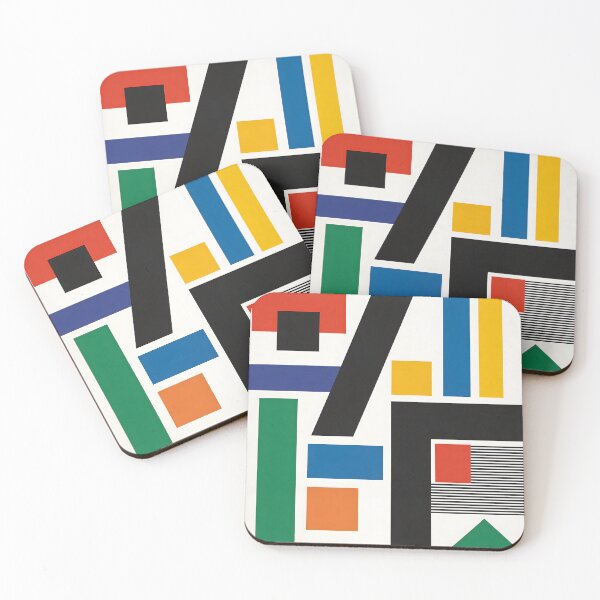 Item preview, Modern Constructivist Geometric Art Poster designed and sold by Paulocdias.