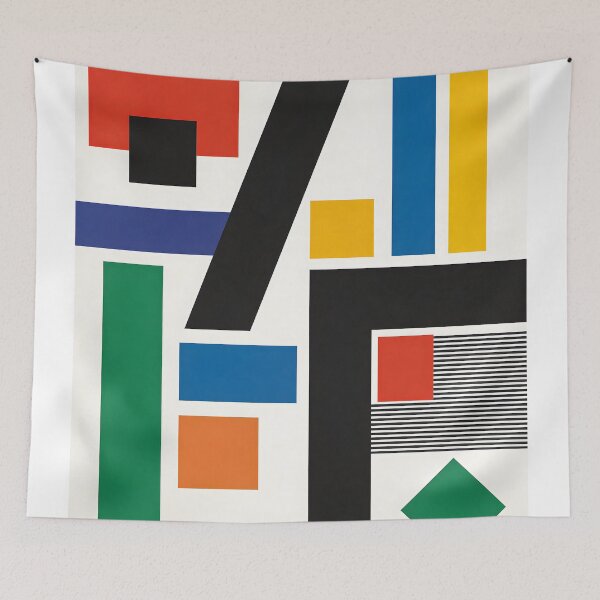 Item preview, Modern Constructivist Geometric Art Poster designed and sold by Paulocdias.