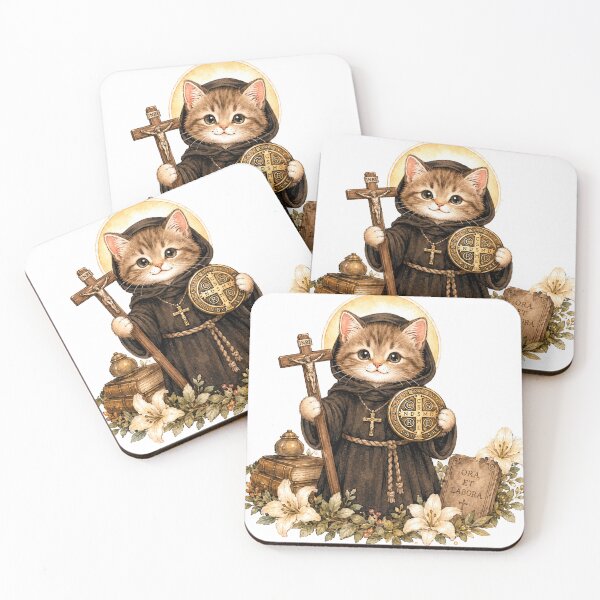 Item preview, Saint Benedict Cat designed and sold by Wave Studio.