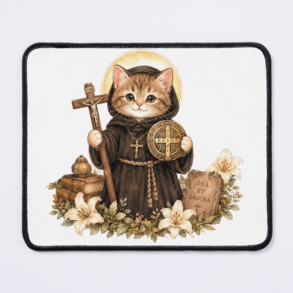 Item preview, Saint Benedict Cat designed and sold by Wave Studio.