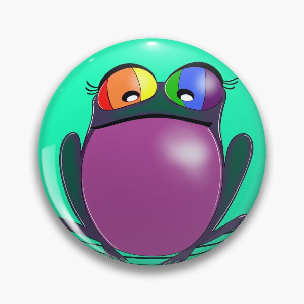 Item preview, Rainbow Eyes Frog – Happy Pride Month  designed and sold by Sklines Art | Mrz Danelli.