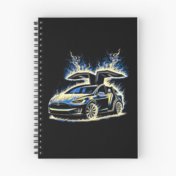 Item preview, Tesla Model X Electric SUV Blueprint Style Design | EV Enthusiast Graphic designed and sold by TEEJAMBOREE.