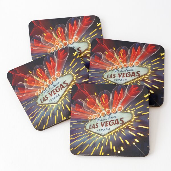 Item preview, Vegas Neon Blur: Iconic Welcome Sign Photography designed and sold by NeonOut.