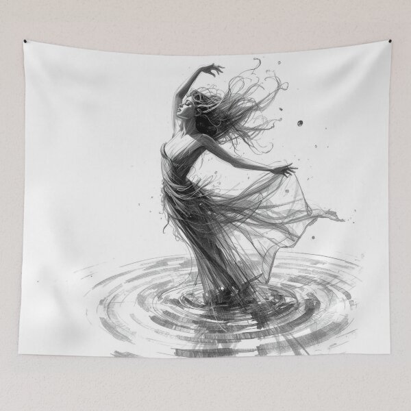 Item preview, Dancing water sprite designed and sold by uunaa.