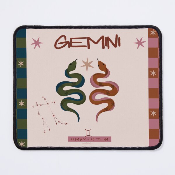 Item preview, Gemini Zodiac – Celestial Astrology Illustration  designed and sold by prikanashiro.