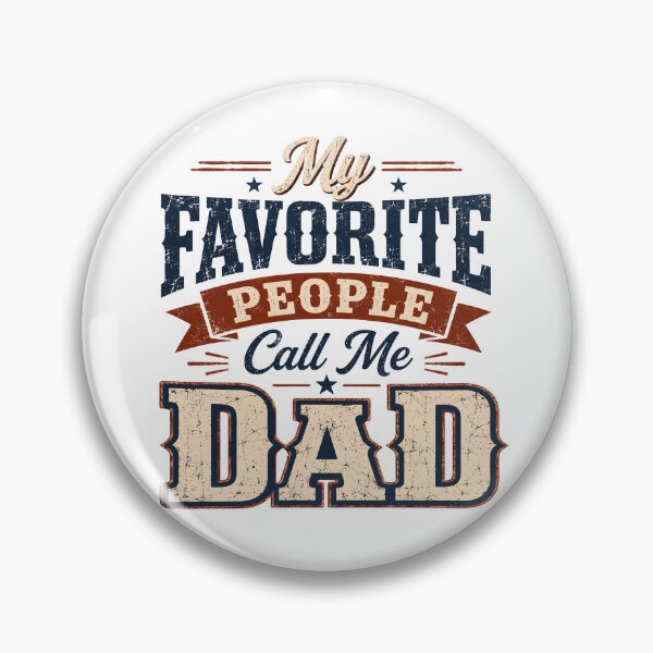 Item preview, My Favorite People Call Me Dad Gift designed and sold by PawsKinStudio.