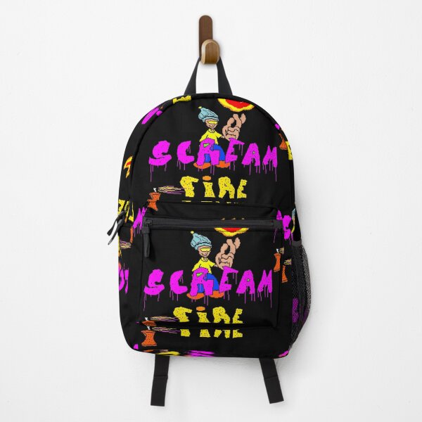 Item preview, Scream Fire Streetwear Graffiti Pixel Art designed and sold by RetroRlx.