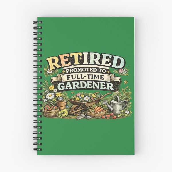 Item preview, Retired Promoted To Full-Time Gardener designed and sold by CozyRetirementGifts.