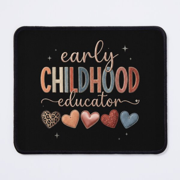 Item preview, Cute Early Childhood Educator Boho Rainbow Leopard Heart Preschool Teacher Gift designed and sold by Serene woods.