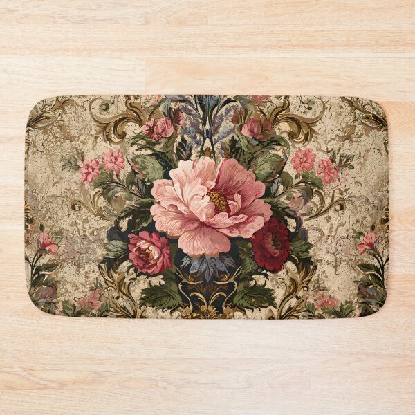 Item preview, Decoupage Vintage Damask Mystical Flowers 1900 Victorian designed and sold by GrinGalore.