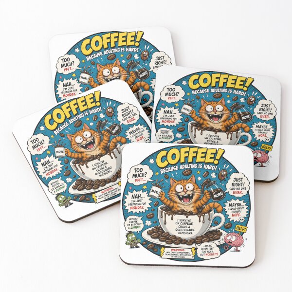 Item preview, Coffee Cat Mug designed and sold by HomeyDay.