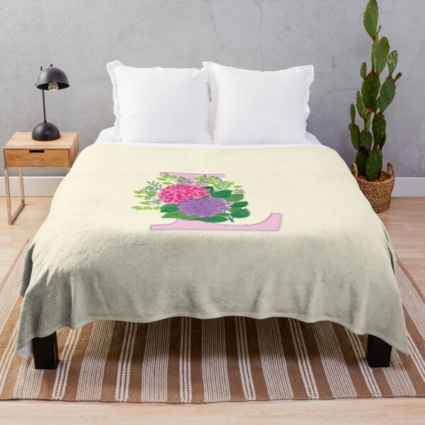 Item preview, Flowery Letter L designed and sold by CharlottePlaceArt.