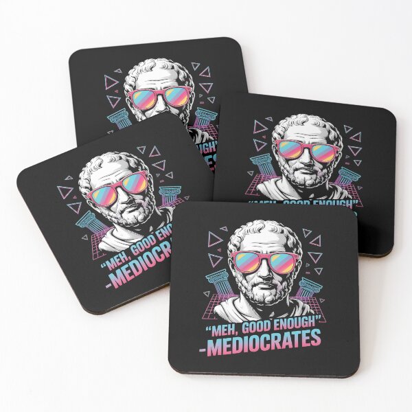 Item preview, Mediocrates Clever Greek Meme for Philosophy Lovers designed and sold by Redgiant87x.