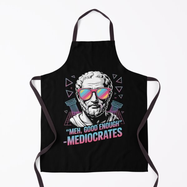 Item preview, Mediocrates Clever Greek Meme for Philosophy Lovers designed and sold by Redgiant87x.