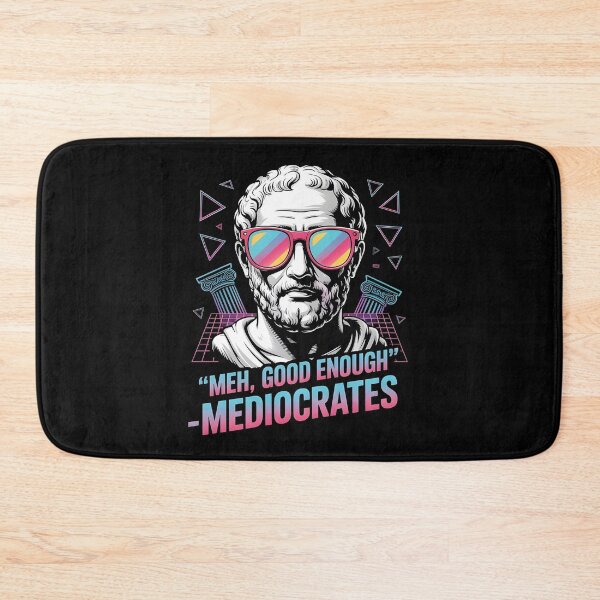 Item preview, Mediocrates Clever Greek Meme for Philosophy Lovers designed and sold by Redgiant87x.