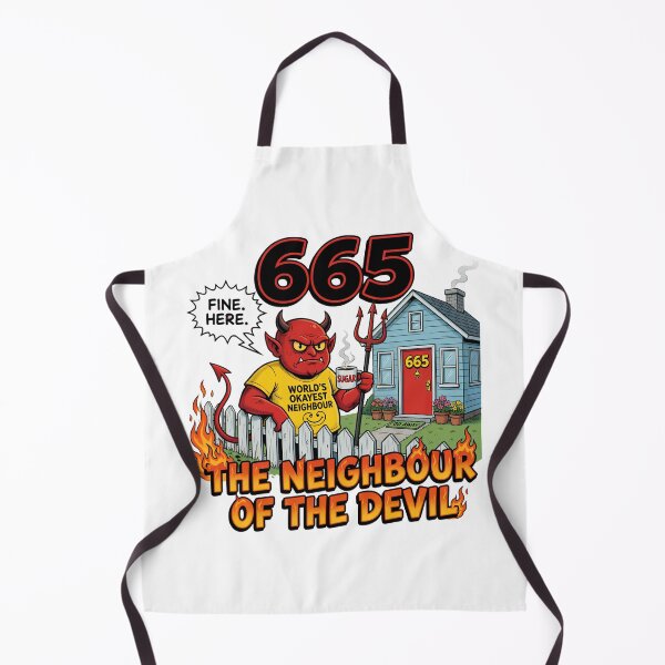 Item preview, 665 Neighbour of the Devil Funny Design designed and sold by TshirtsOnline-.