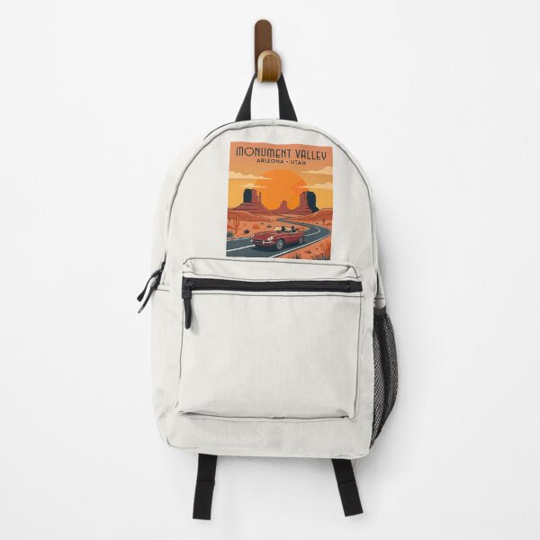 Item preview, Monument Valley Roadster Classic Car Vintage Travel Poster designed and sold by RetroRewind Studio.