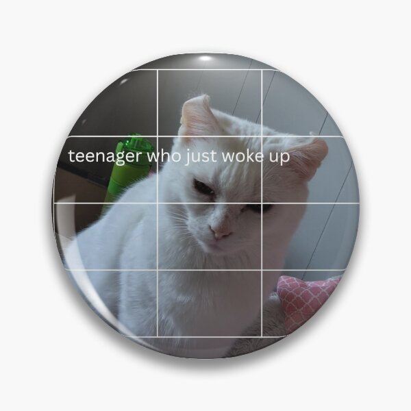 Item preview, Silly Cat Teenager designed and sold by sillyshirtcity.