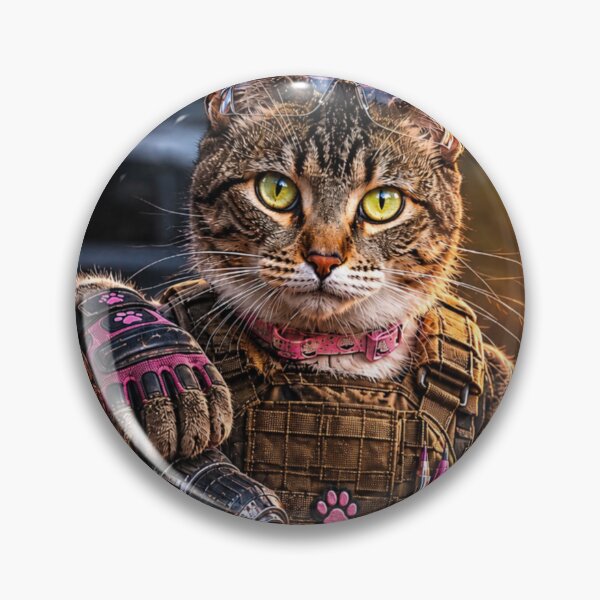 Item preview, Purrfessional Contractor Cat – Pink Power Tools Edition designed and sold by Kimberly Palmer.