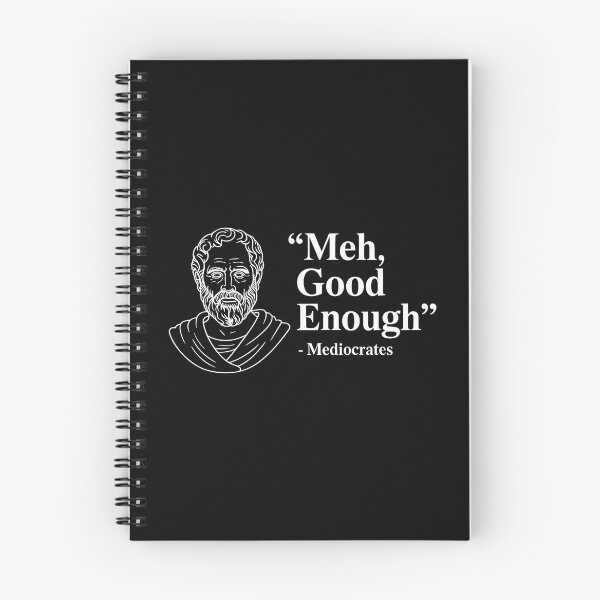 Item preview, Mediocrates Sarcastic Greek Philosopher Meme Design designed and sold by Redgiant87x.