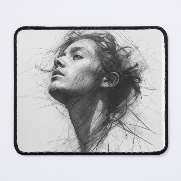 Item preview, Woman lost in thought designed and sold by uunaa.