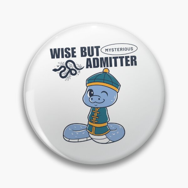 Item preview, Wise but mysterious admitter designed and sold by Peerless-Prime.