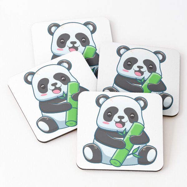 Item preview, Cute Panda Bamboo Kawaii Sticker designed and sold by CoolGTees.