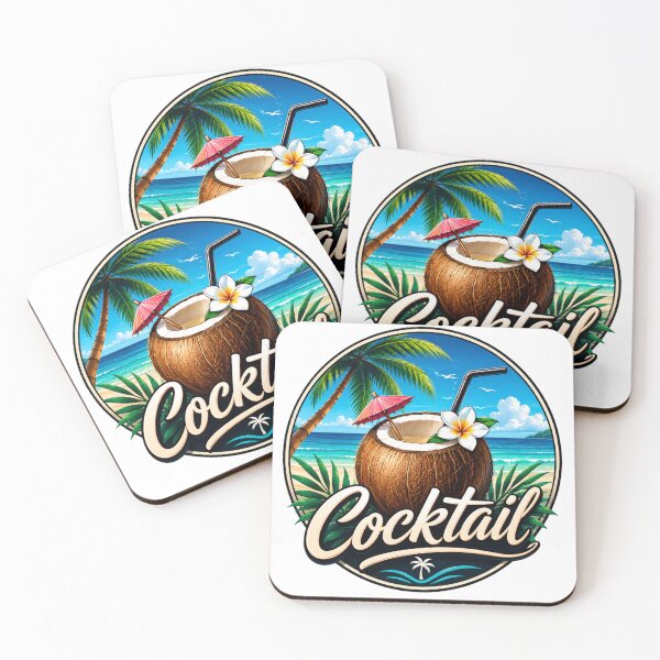 Item preview, Tropical Cocktail – Beach Paradise Vibes designed and sold by AstraDrip Studio.