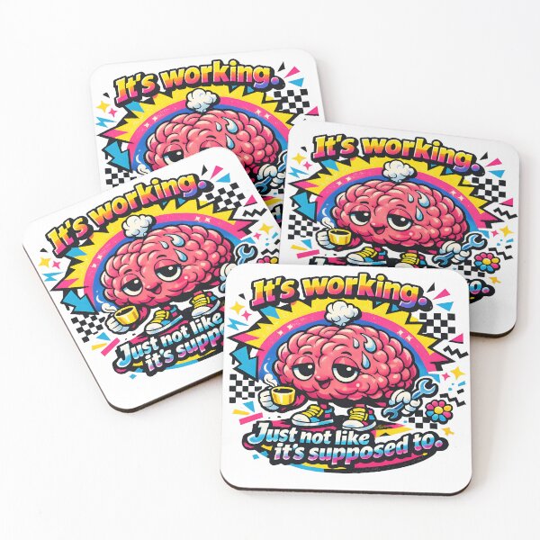 Item preview, 90s Brain It's Working. Just Not The Way It's Supposed To. designed and sold by Lee Hiller Designs.