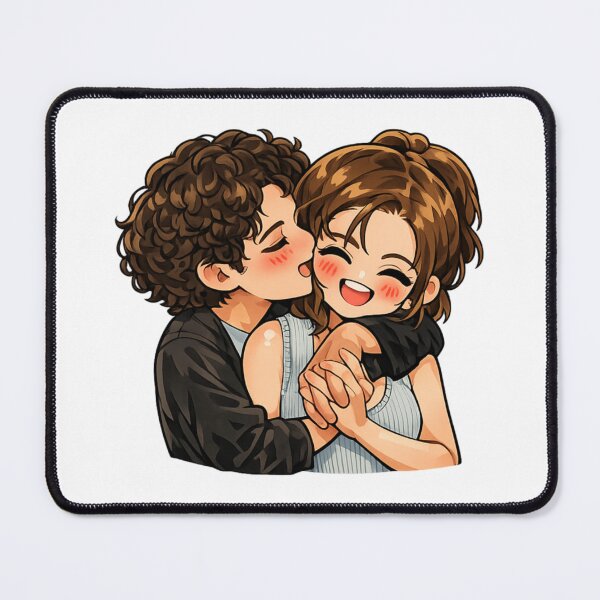 Item preview, Garrett and Hannah chibi 2 designed and sold by Aakanksha97.
