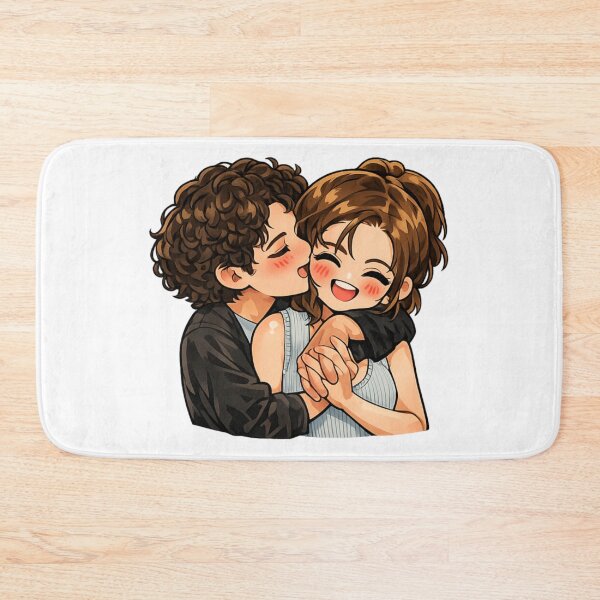 Item preview, Garrett and Hannah chibi 2 designed and sold by Aakanksha97.