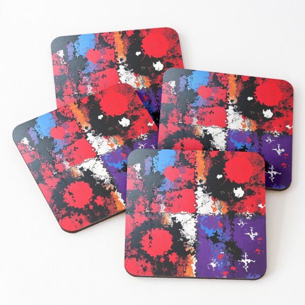Item preview, cosmic noise lapping colorful geometric abstract design designed and sold by SmashingDeals.