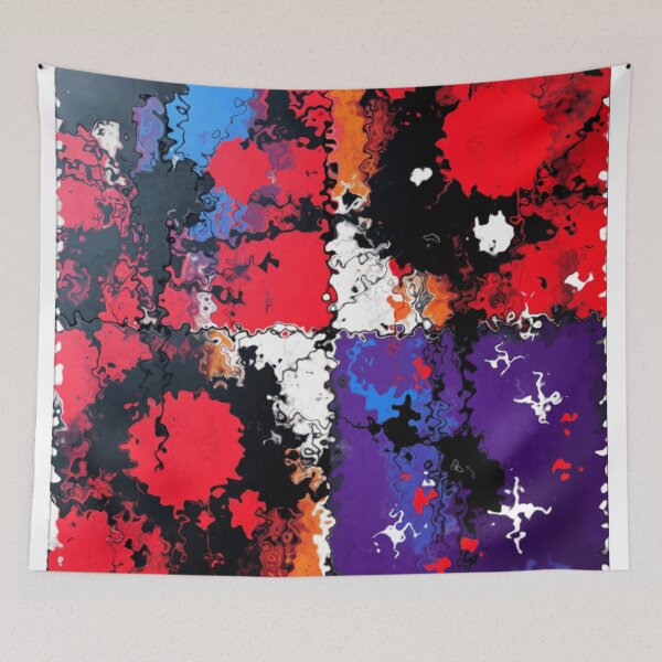 Item preview, cosmic noise lapping colorful geometric abstract design designed and sold by SmashingDeals.