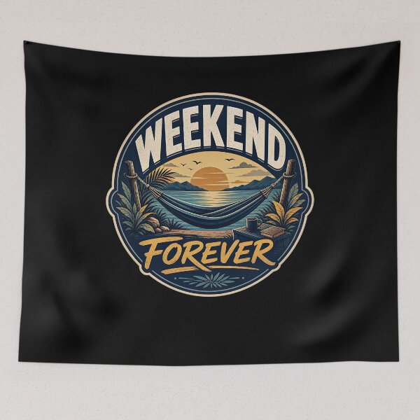 Item preview, Weekend Forever designed and sold by FreshPixelArt.