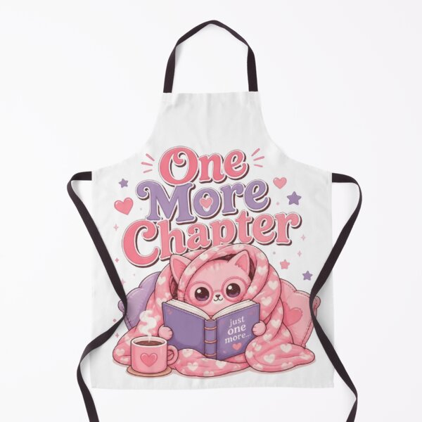Item preview, One More Chapter Kawaii Reading Cat designed and sold by Stylestickers55.