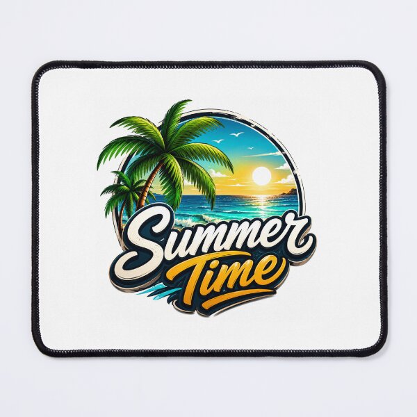 Item preview, Summer Time – Tropical Sunset Beach Vibes designed and sold by AstraDrip Studio.
