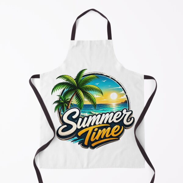 Item preview, Summer Time – Tropical Sunset Beach Vibes designed and sold by AstraDrip Studio.