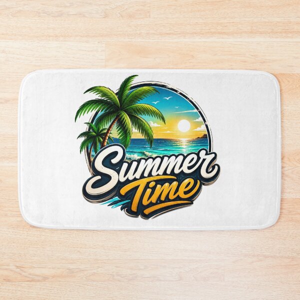 Item preview, Summer Time – Tropical Sunset Beach Vibes designed and sold by AstraDrip Studio.
