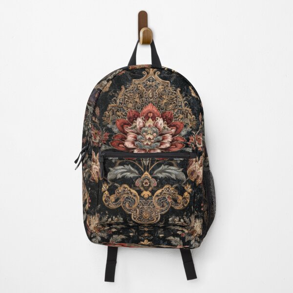 Item preview, Decoupage Vintage Damask Flowers Mystical Victorian Black Carpet designed and sold by GrinGalore.