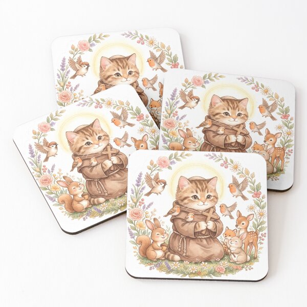 Item preview, Saint Francis Cat designed and sold by Wave Studio.