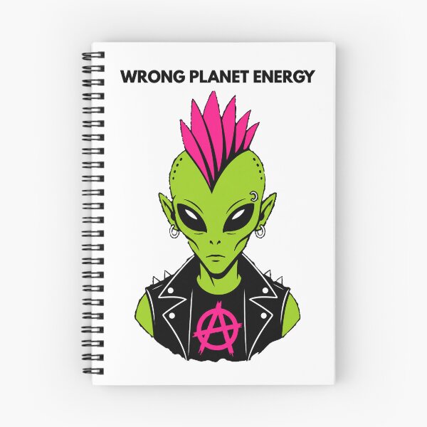Item preview, Punk Alien Wrong Planet Energy designed and sold by Lyfeinsights.