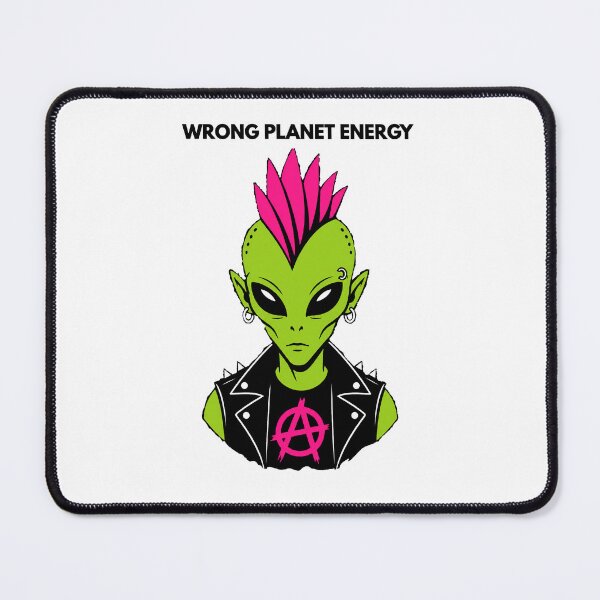Item preview, Punk Alien Wrong Planet Energy designed and sold by Lyfeinsights.