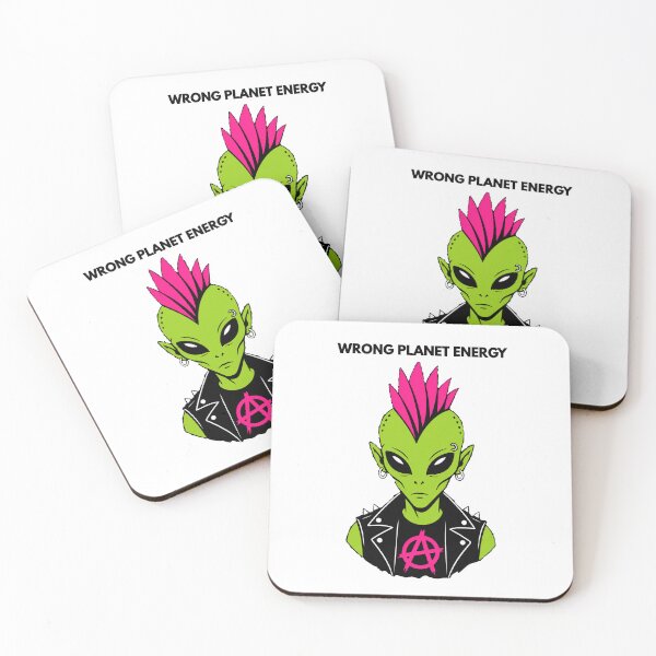 Item preview, Punk Alien Wrong Planet Energy designed and sold by Lyfeinsights.
