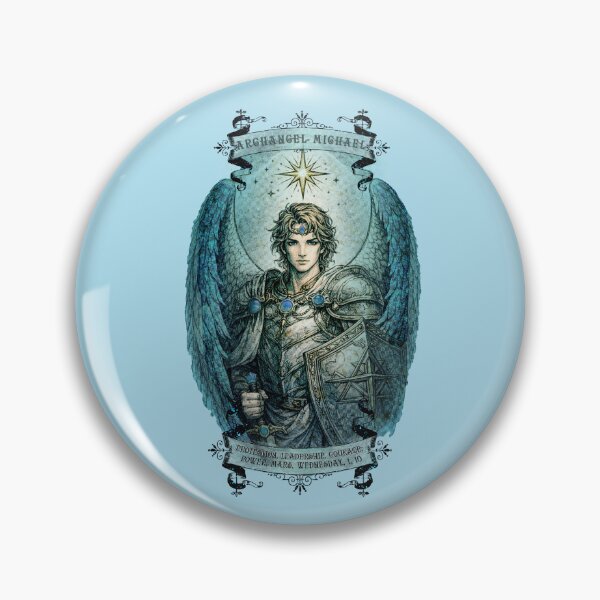 Item preview, Beautiful Archangel Michael - Royal Baby Blue - Visualise Invisible designed and sold by VisualiseIt.