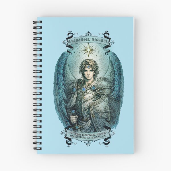 Item preview, Beautiful Archangel Michael - Royal Baby Blue - Visualise Invisible designed and sold by VisualiseIt.